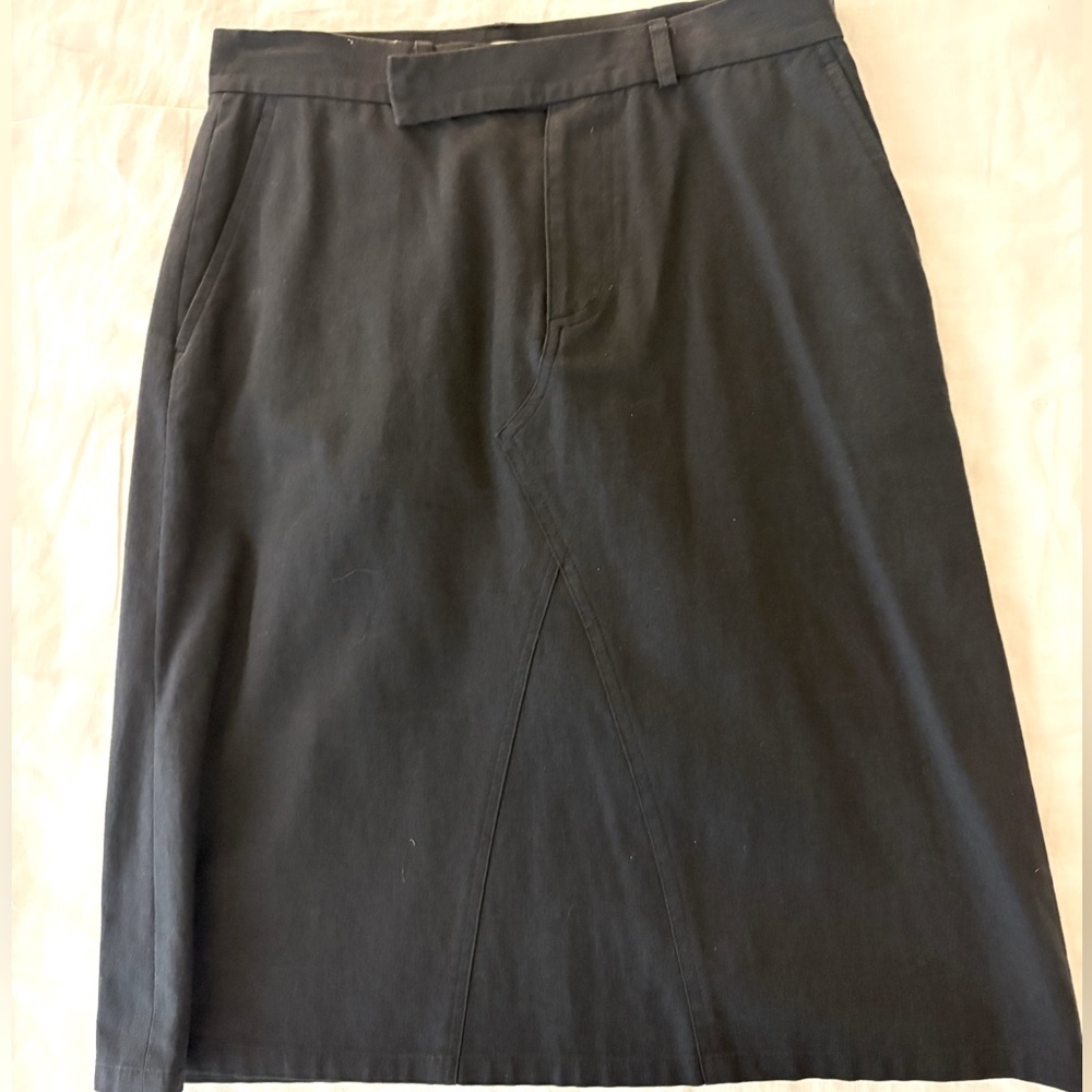 Chic Black Pencil Skirt